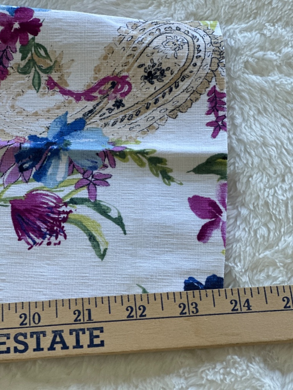 Chicos Floral Crop Pant Chicos Size 2 / US 12 NWOT - Picture 3 of 6